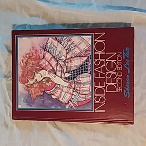 Hard Cover 80's Fashion Design Book